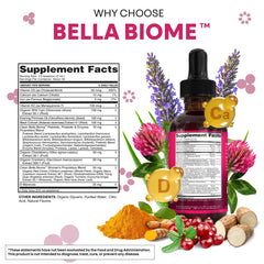 Black cohosh extract visual highlight for menopause-aware wellness