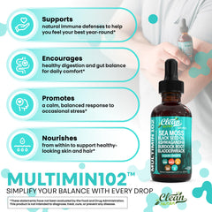 Clean Nutraceuticals Bladderwrack herbal component shown for mineral-rich support.