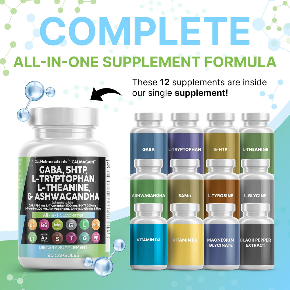 CalmAgain powder blend from Clean Nutraceuticals highlights high-potency ingredients