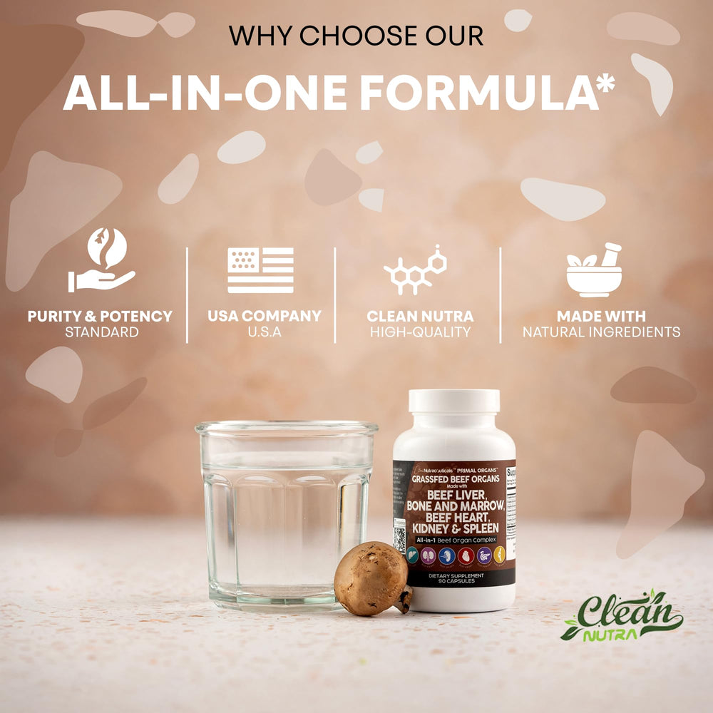 Clean Nutraceuticals easy-to-swallow capsule close-up for daily supplementation