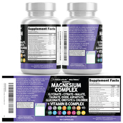 Nutrition facts style card highlights minerals and vitamins included
