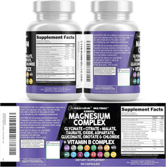 Clean Nutraceuticals MultiMag vitamin B complex and minerals bottle for daily wellness