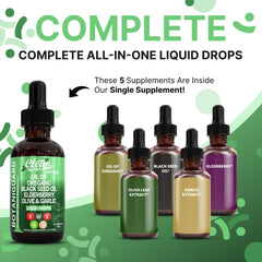 Clean Nutraceuticals Oil of Oregano Dropper – fast-absorption drops for daily wellness