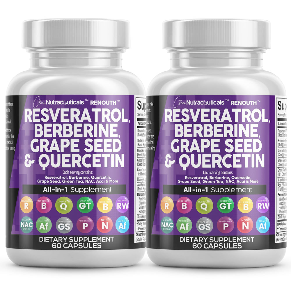 Clean Nutraceuticals Renouth bottle front for everyday wellness