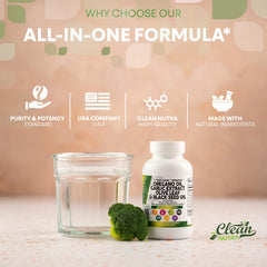 Clean Nutraceuticals travel-pack packaging for on-the-go immune and wellness support