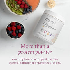 Clean Program organic ingredients pack highlights clean nutrition.