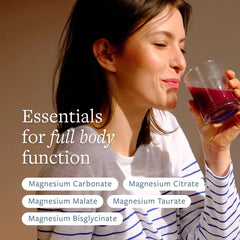 Clean Program Total Magnesium Complex Powder berry-label signals premium, clean-label nutrition.