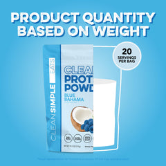 Gym bag scene featuring Clean Simple Eats Clear Protein for convenient protein access