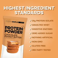 Clean Simple Eats powder being whisked into smoothie for versatile use