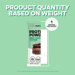 Packaging label from Clean Simple Eats emphasizing natural ingredients and flavor