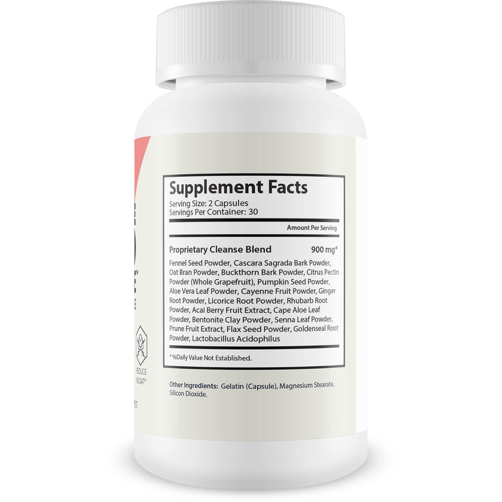 Cleanse Keto Activate capsules in hand for daily detox and digestion.