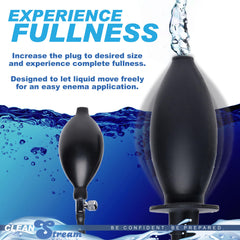 Cleanstream adjustable size from 1.5 to 2 inches for comfort.