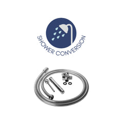 Cleanstream Easy Flow flow regulator demonstrates customizable water pressure.