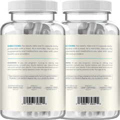 Clear Formulas CoQ10 200mg capsules close-up, easy to swallow.