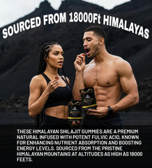 Cled Charger Shilajit Gummies in a wellness scene communicates quality.