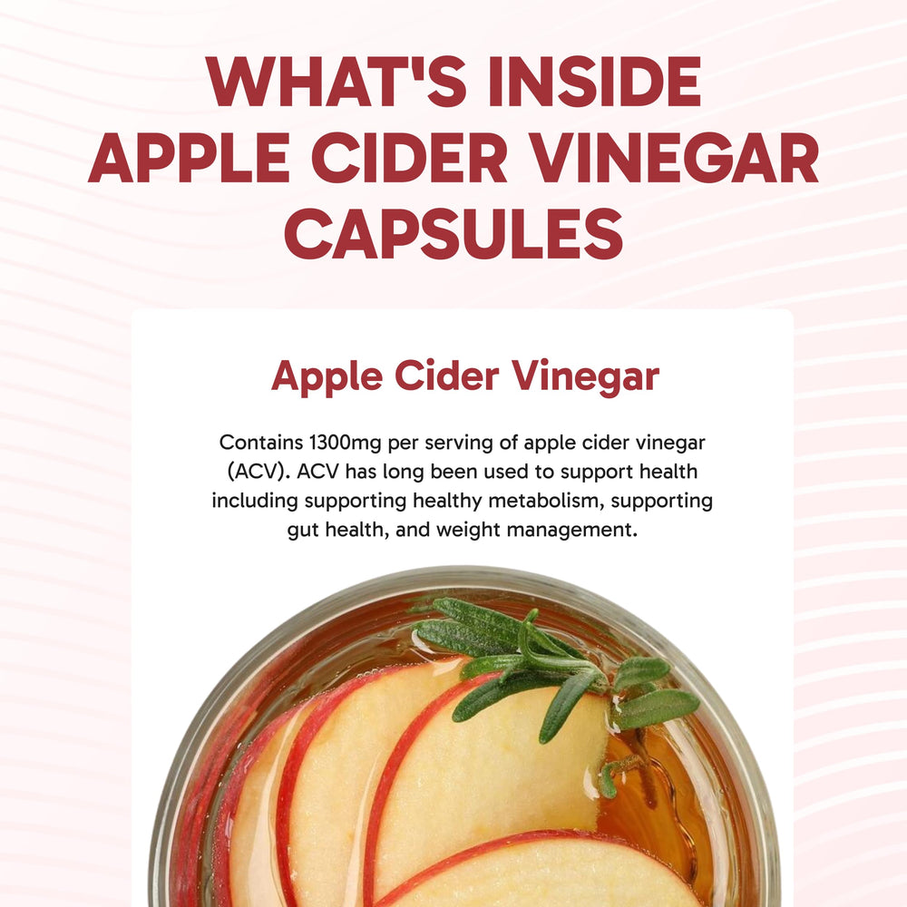 Clinical Effects ACV capsules serving scene suggests convenient daily intake.
