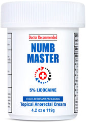 Clinical Resolution Numb Master cream tube ready for fast topical relief