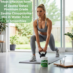 Clinora Zeolite powder foot soak demonstrates mineral-rich relaxation.