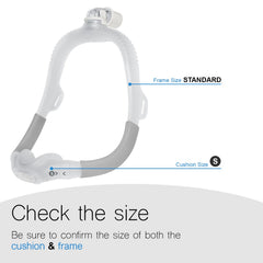 CLNRMA AirFit N30i headgear offering stable support