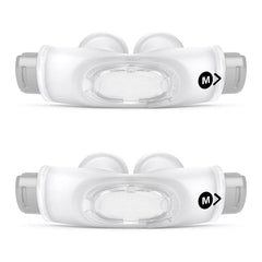 CLNRMA P30i nasal pillow 2-pack with soft silicone for comfortable CPAP fit.