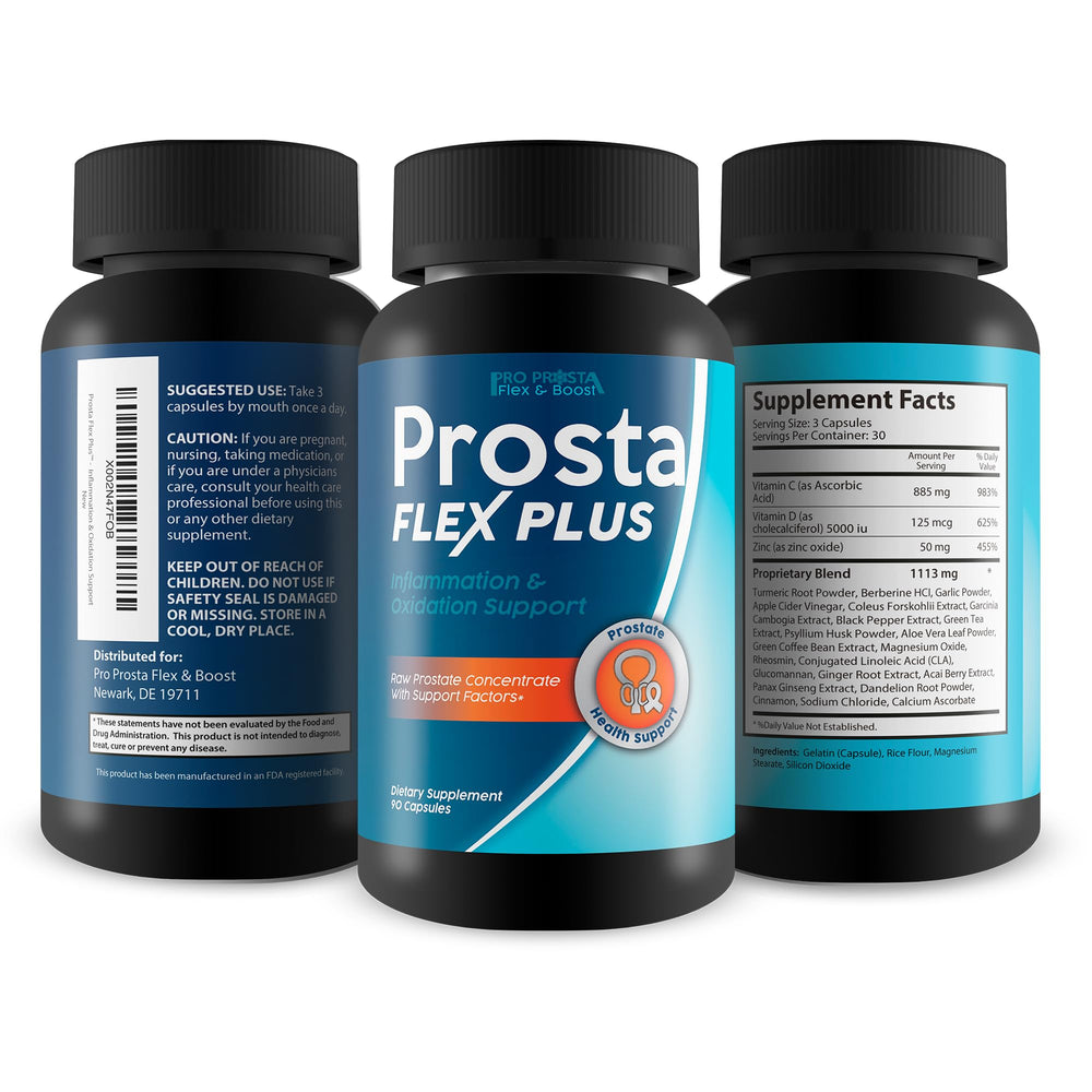 CLOMAY Pro Prosta Flex Plus vitamin C visualization for antioxidant support