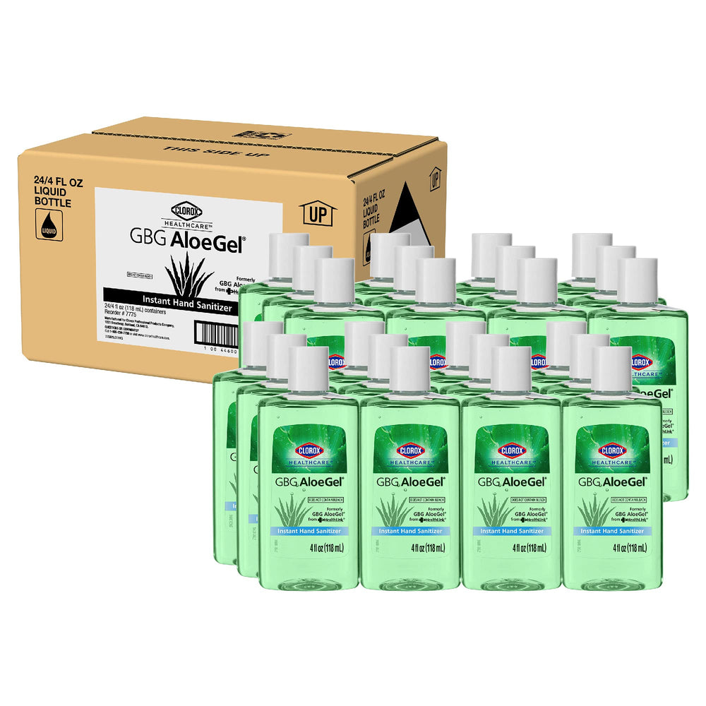 Clorox AloeGel travel-size bottle ready for on-the-go sanitizing.