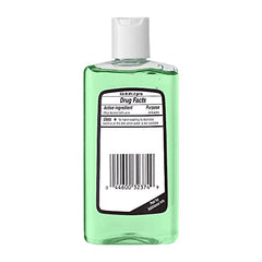 Quick-drying gel massaged into hands without mess.