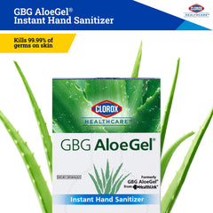Clorox AloeGel bottle highlighting aloe vera and vitamin E ingredients.