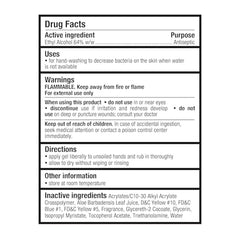 Clorox AloeGel bottle fits common desk dispensers and stations.