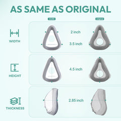 Cloudcruze memory-foam texture emphasizing breathable surface and comfort.