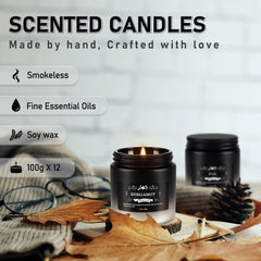 CLTNIKET Lemon zest candle brightens living spaces with energizing aroma