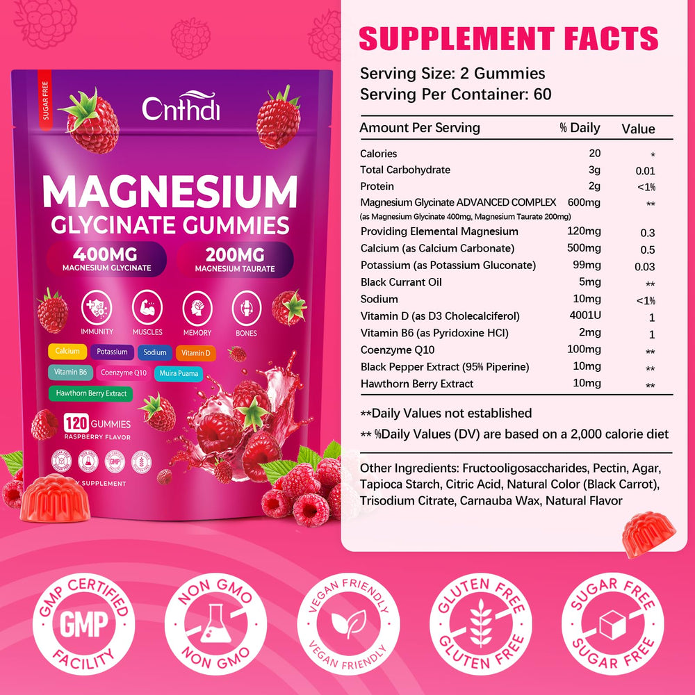 CNFHDI gummies closeup showing chewy texture and raspberry flavor for daily enjoyment