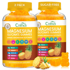 CNFHDI Magnesium Glycinate Gummies bottle for a 60-day daily balance