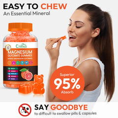 CNFHDI magnesium glycinate gummies two pills serving for daily routine