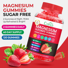 CNFHDI magnesium glycinate gummies vegan-friendly label emphasizes inclusive dietary options