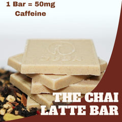 COBA chai coffee chocolate bar flavor warmth boosts focus.