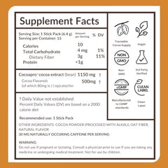 CocoVia packaging shows easy mix into coffee smoothies or oatmeal.