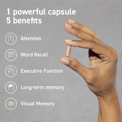 CocoaVia packaging front showcases plant-based brain health formula