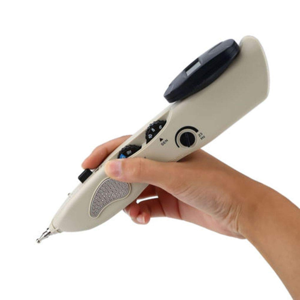 Cocoray detector heads enable precise location of trigger points for personalized sessions.