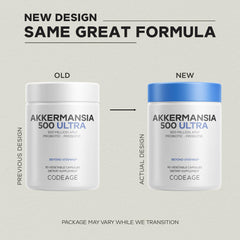 Codeage Akkermansia Muciniphila Probiotic Ultra daily dosage capsule for daily use