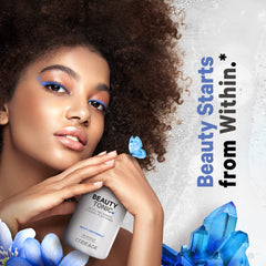 Codeage Beauty Tonic vegan certification banner indicating dairy-free and allergen-friendly