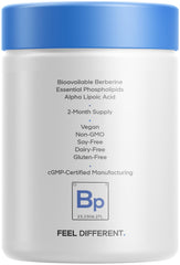 Codeage Berberine Phytosome produced in a cGMP facility for safety.