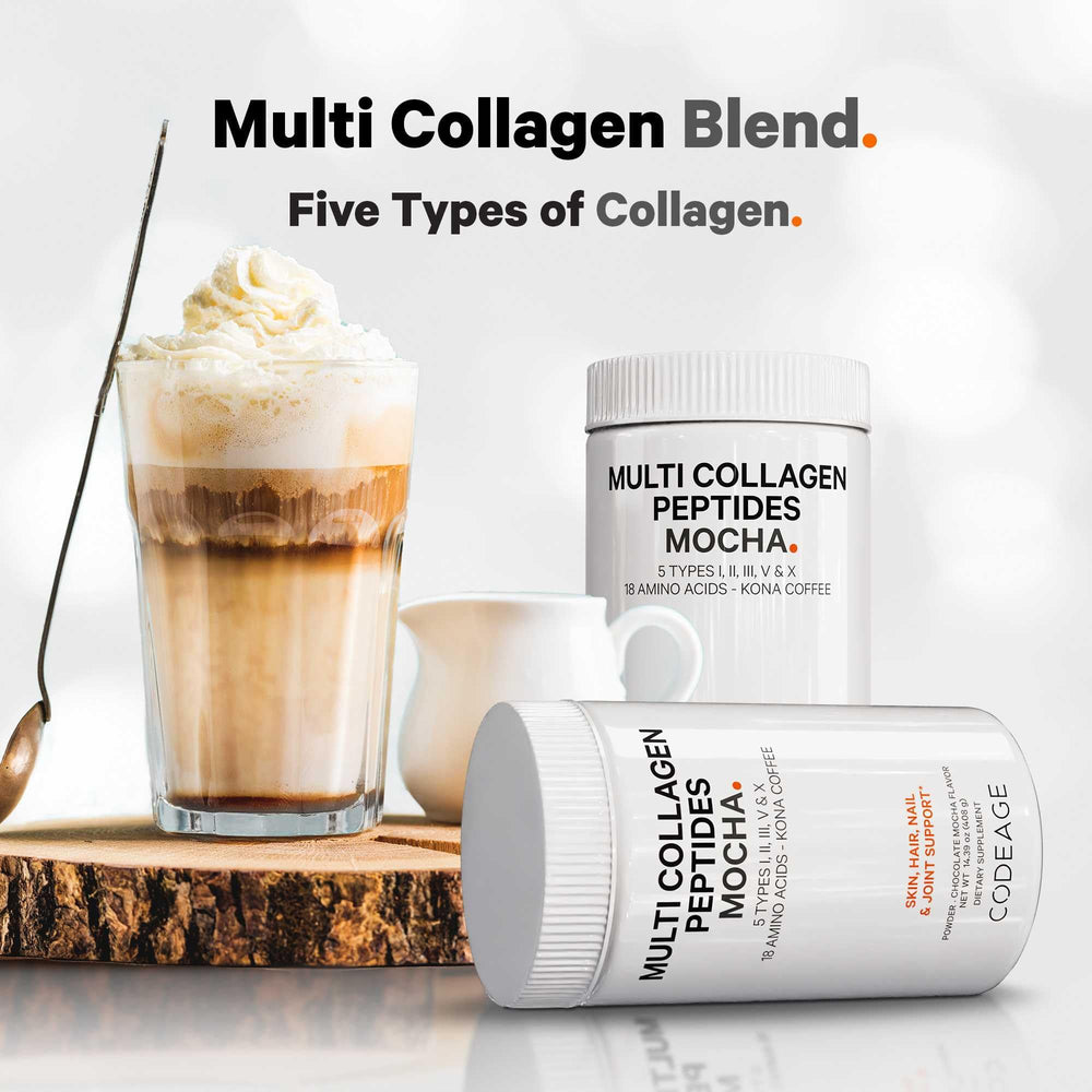 Codeage Five-Type Collagen Sources for complete collagen profile.