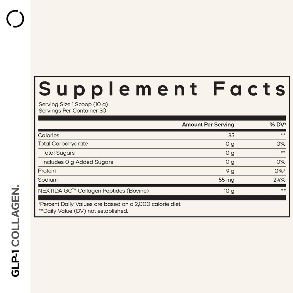 Codeage GLP-1 Collagen Powder scoop for easy, measured servings.