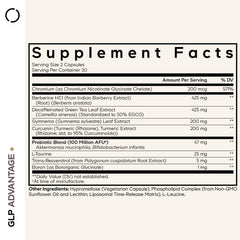 Codeage GLP-Advantage+ capsules closeup showing capsule consistency