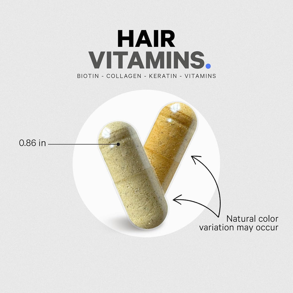 Codeage multivitamin bottle with essential vitamins for hair wellness