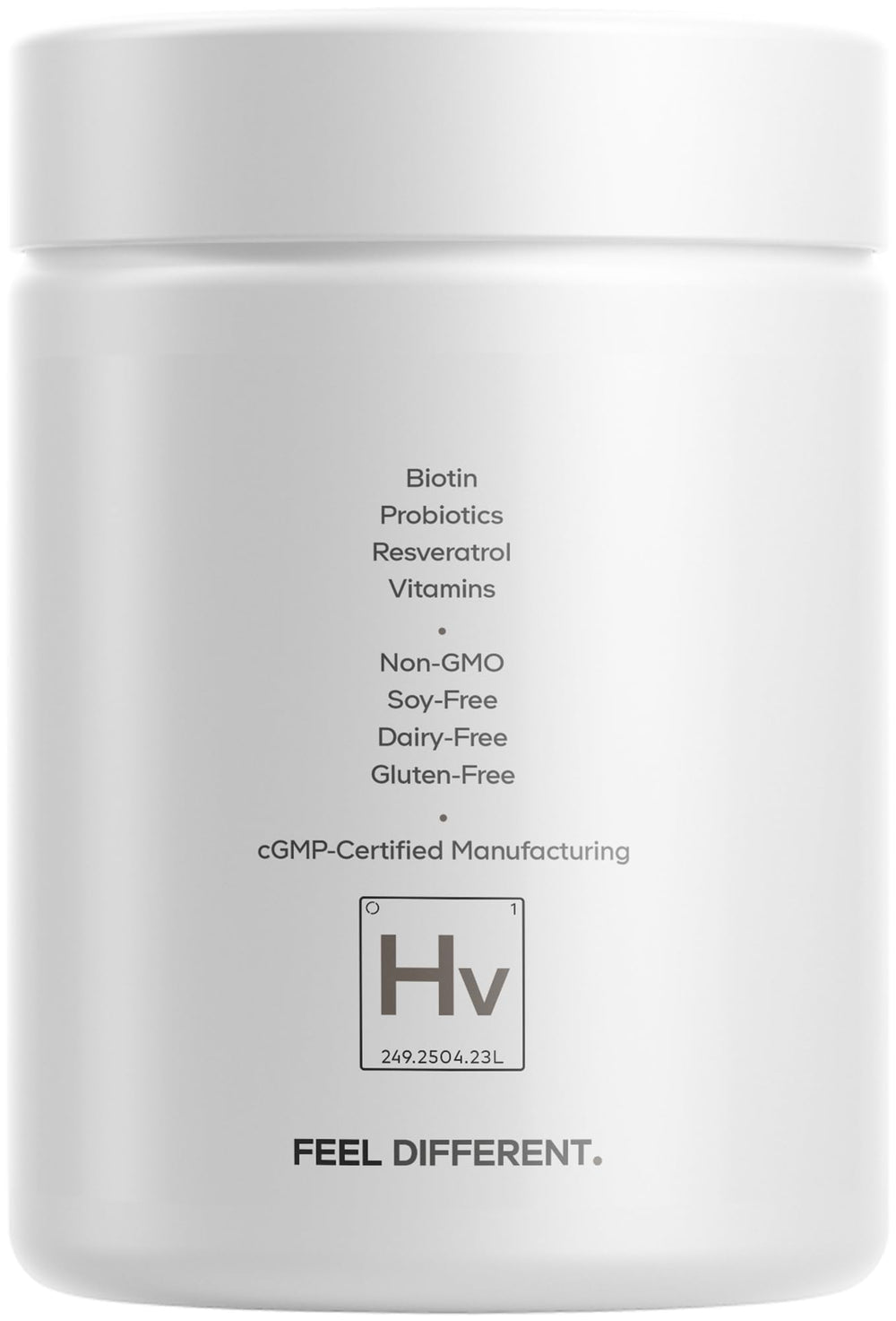 Codeage Hair Vitamins Platinum USA manufacturing badge and quality seal.