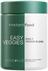 Close-up of Codeage Fast Fruits capsules showcasing natural fruit blends