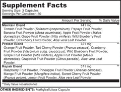 Codeage Fast Fruits packaging box showing bundle details