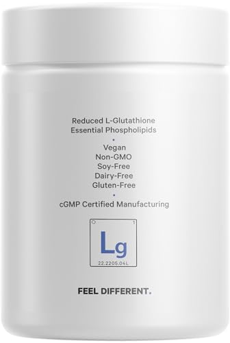 Codeage liposomal glutathione 1000 mg nano-liposome depiction hints advanced delivery technology.